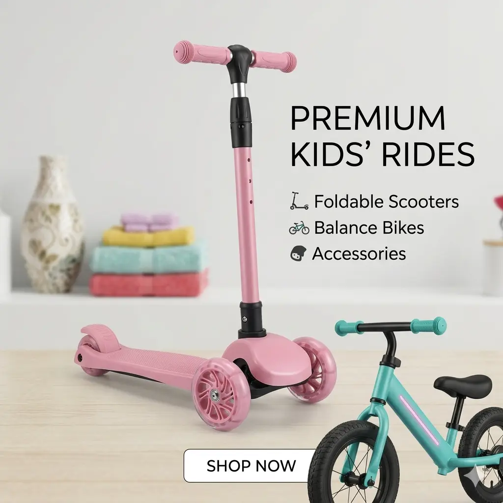 Kids Scooters & Balance Bikes Pakistan