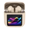 Audionic Trance Airbud 810 With Display And ANC - Beige (Variant)