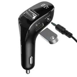 Baseus Streamer F40 Car Wireless MP3 Charger (15W) - Black