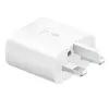 Samsung 25W 3 Pin Fast Charging Travel Adapter (USB C) - White (Variant)